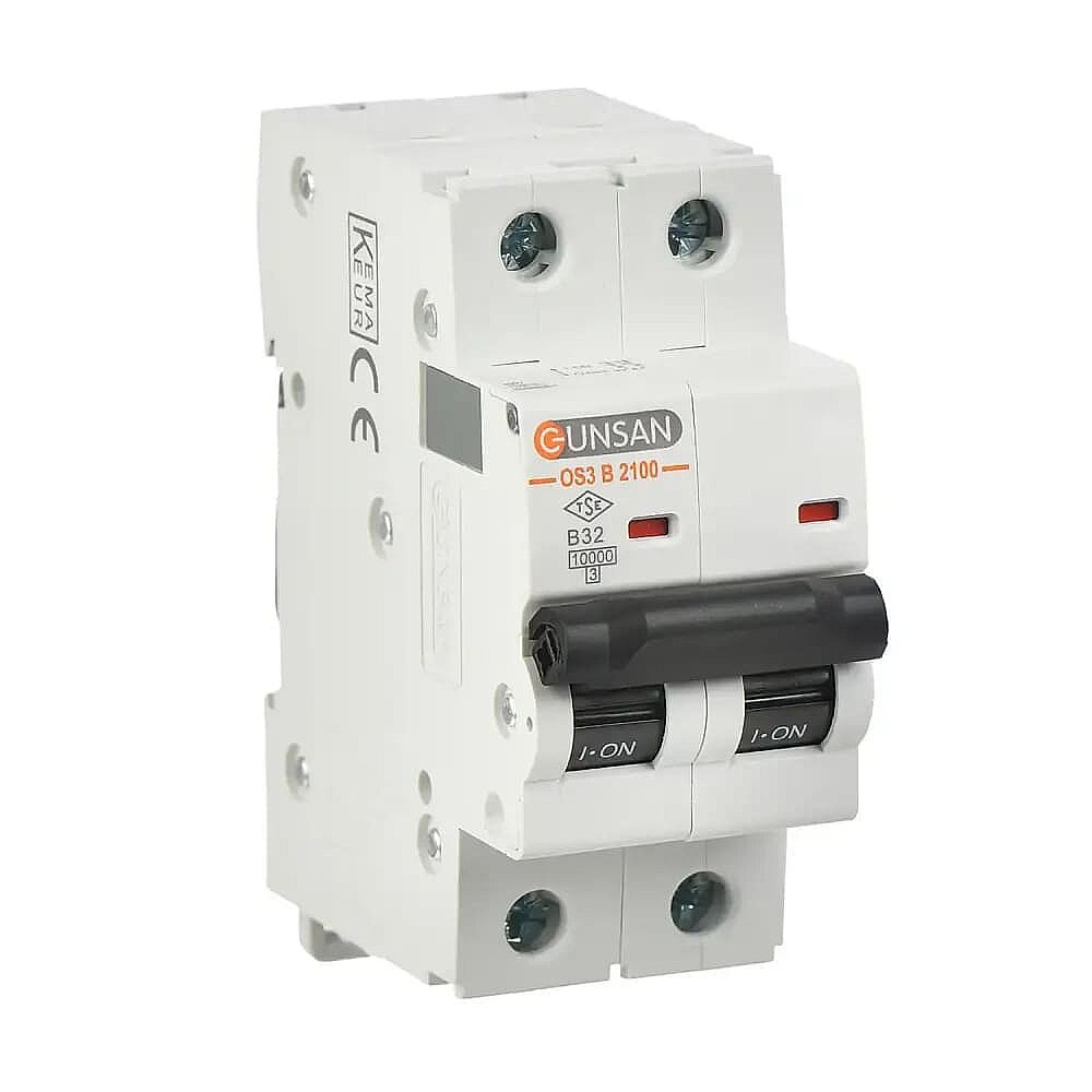 Valta Otomatik Sig.10kA B Tip 2P 32A - Günsan