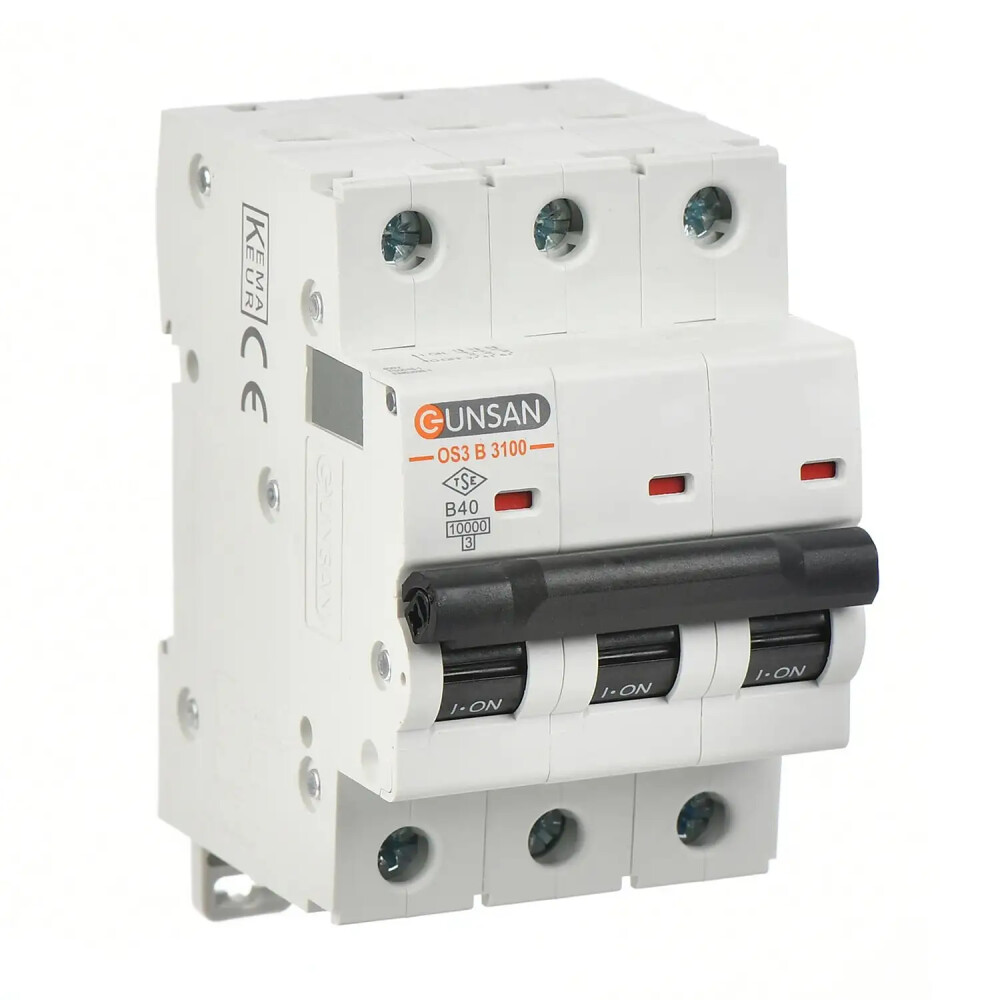 Valta Otomatik Sig.10kA B Tip 3P 20A - Günsan Elektrik