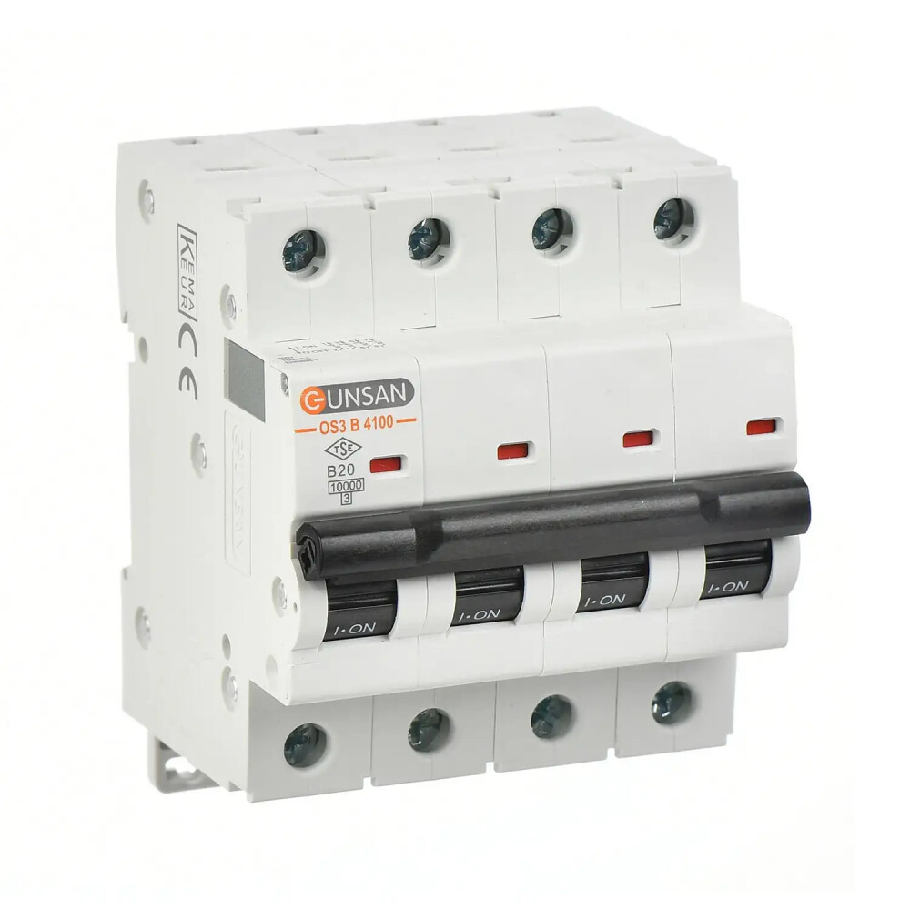 Valta Otomatik Sig.10kA B Tip 4P 16A - Günsan Elektrik