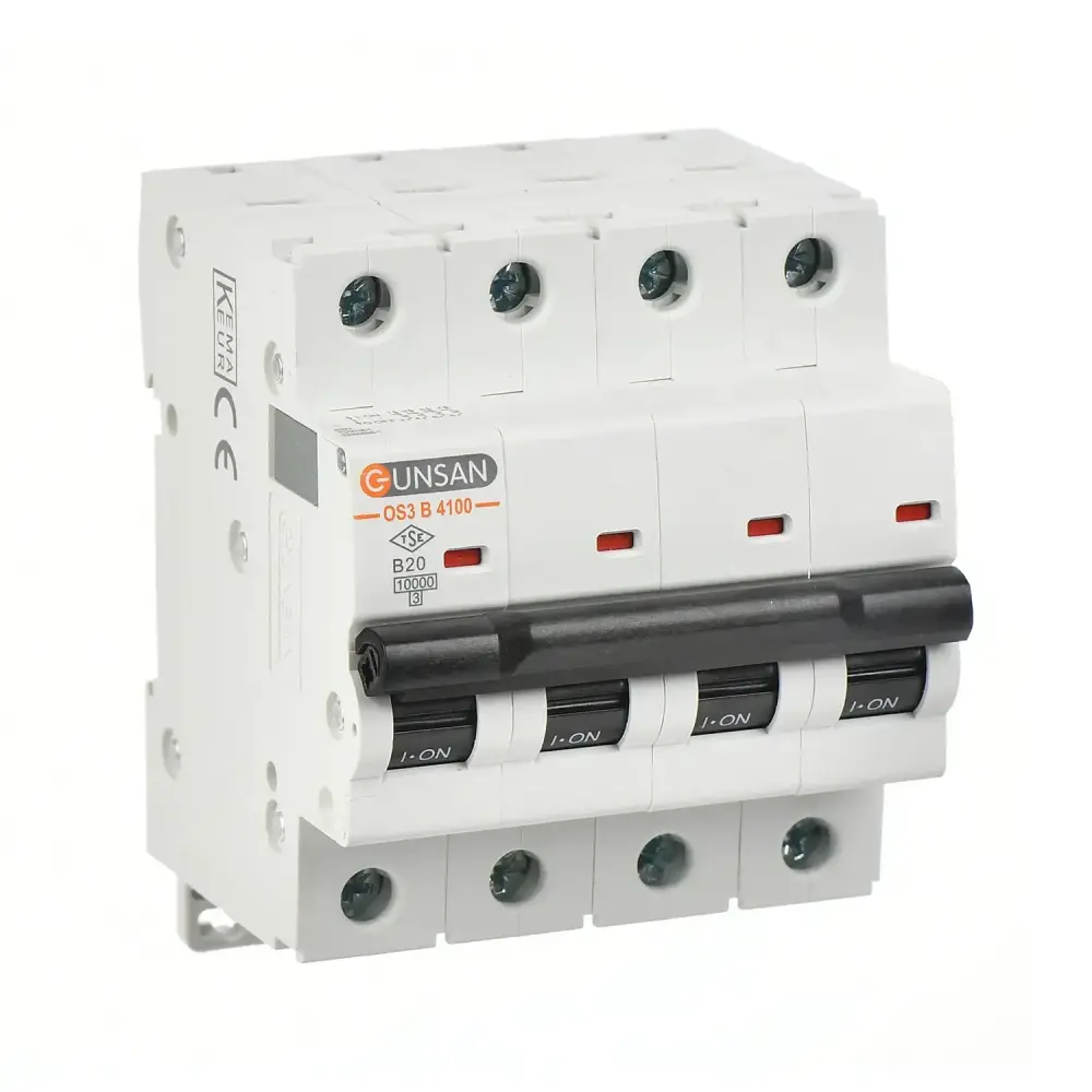Valta Otomatik Sig.10kA C Tip 4P 63A - 1