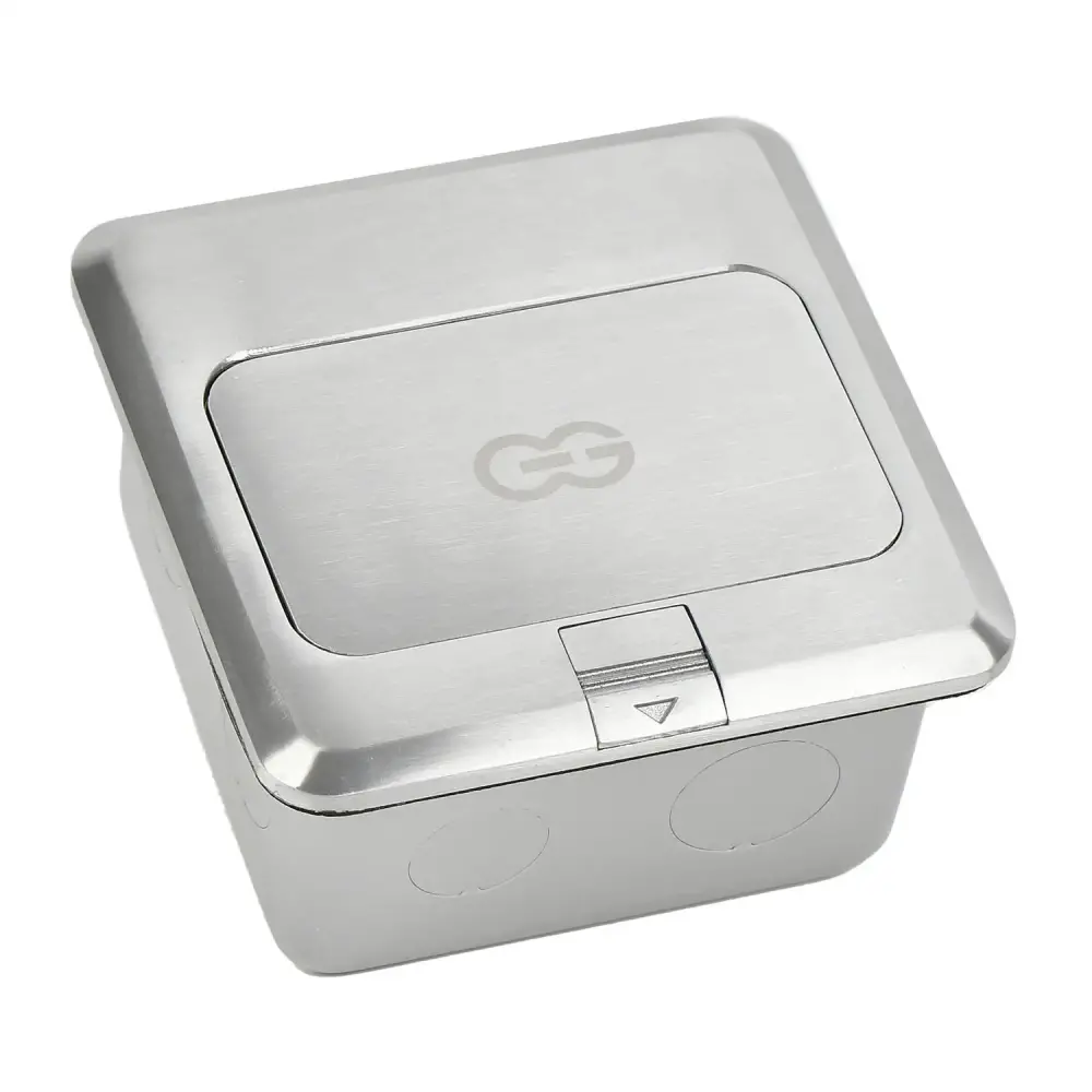POP-UP Floor Socket Aluminum 120*120mm - Günsan