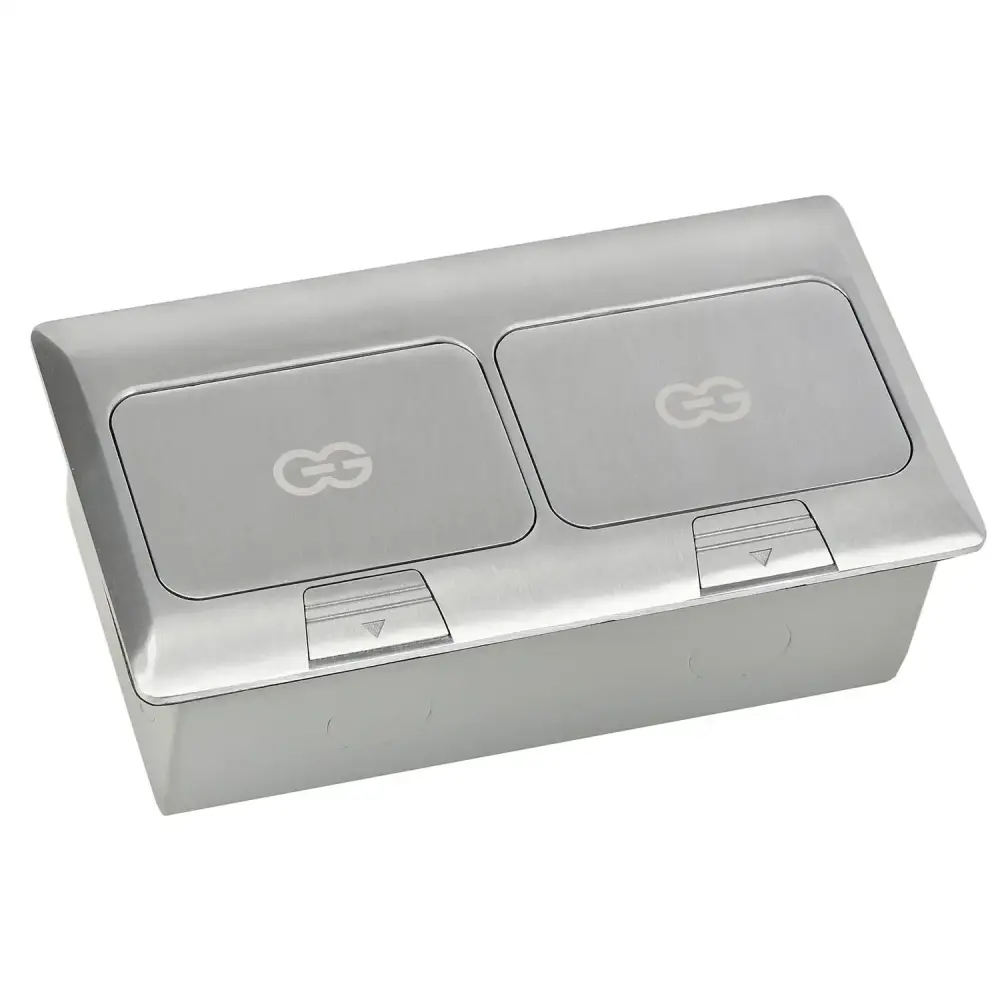 POP-UP Floor Socket Aluminum 220*120mm - Günsan