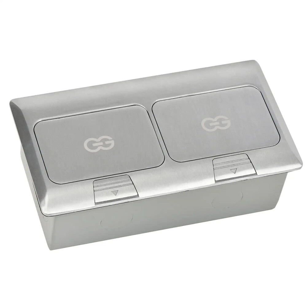 POP-UP Floor Socket Aluminum 220*120mm - Günsan Elektrik