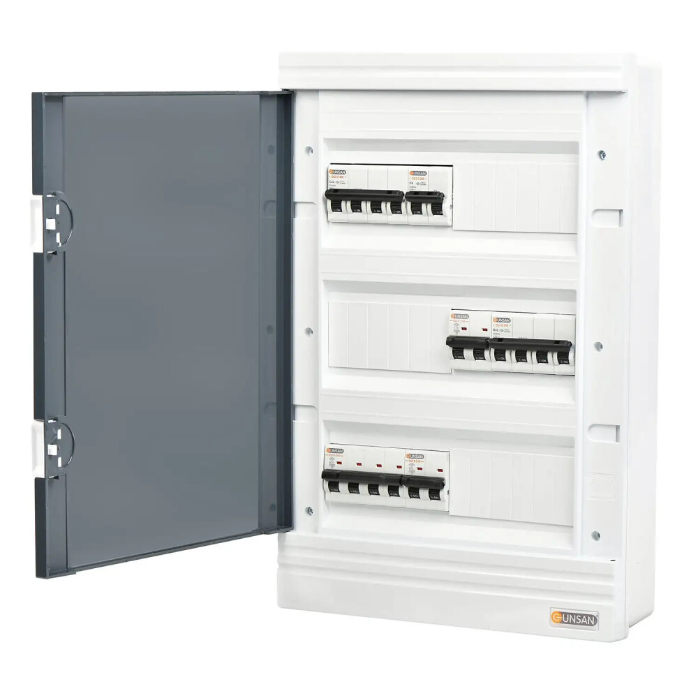 Valta Sigorta Kutusu Sıva Altı 36'lı(3 katlı) - Günsan Elektrik