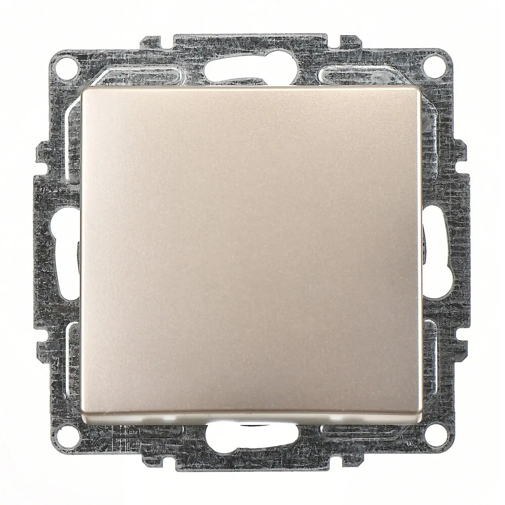 Visage Anahtar, Metalik Bej (Mekanizma + Tuş/Kapak) - Günsan