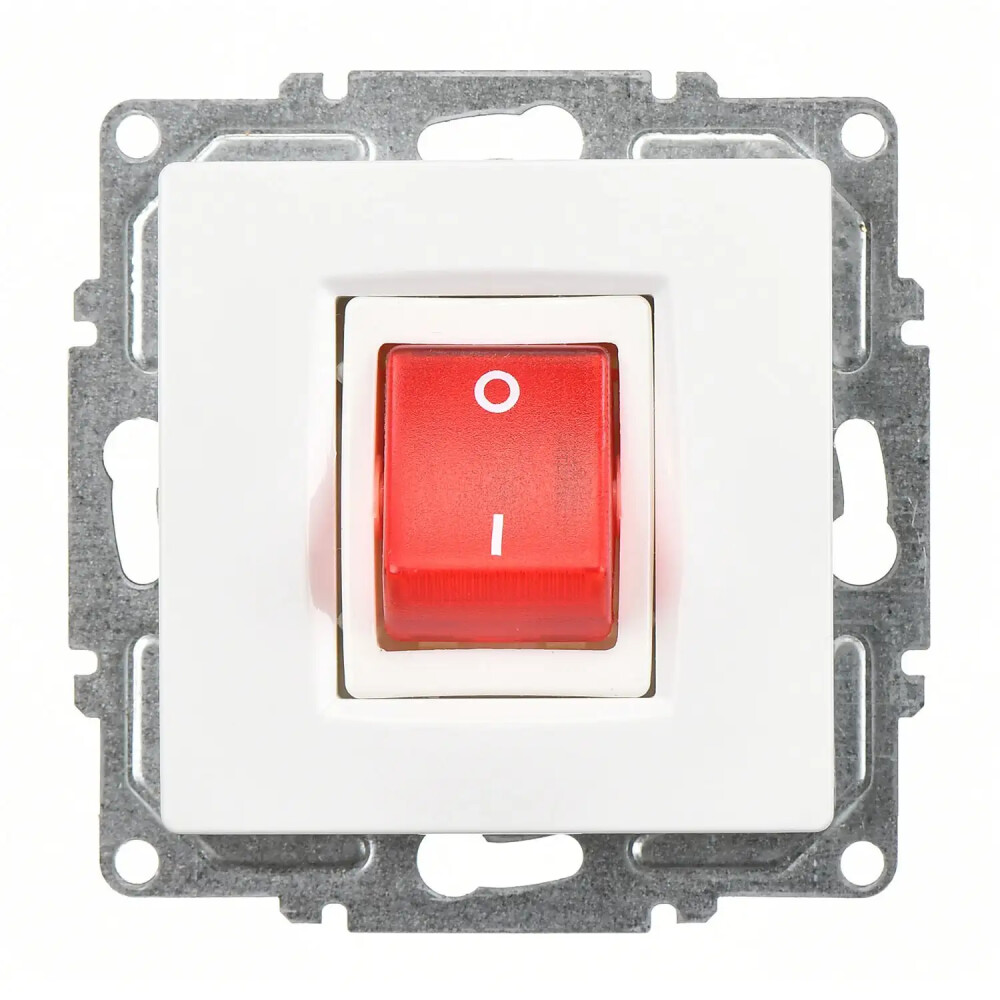 Visage Boiler Anahtar, Beyaz (Mekanizma + Tuş/Kapak) - Günsan Elektrik