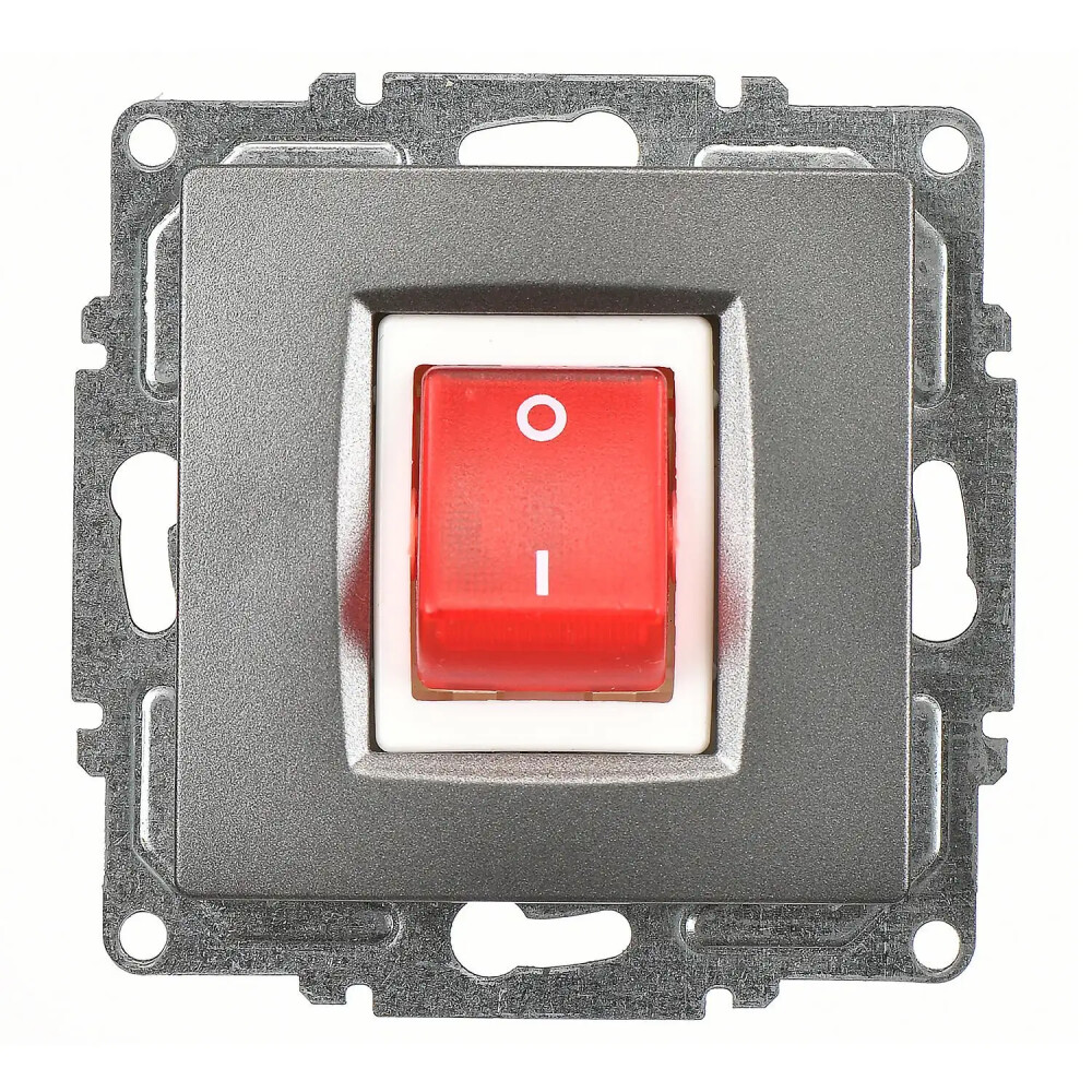 Visage Boiler Anahtar, Füme (Mekanizma + Tuş/Kapak) - Günsan Elektrik