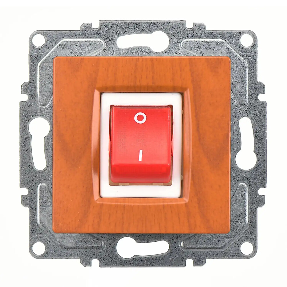 Visage Boiler Anahtar, Meşe (Mekanizma + Tuş/Kapak) - Günsan Elektrik