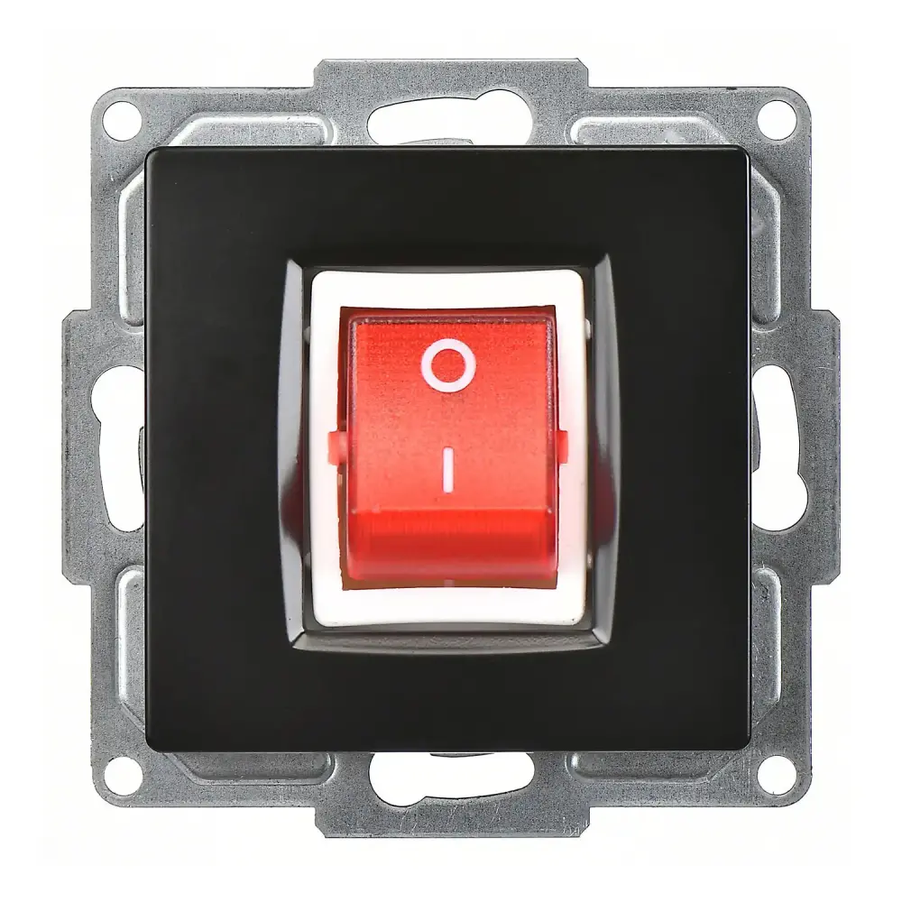 Visage Boiler Anahtar, Metalik Siyah (Mekanizma + Tuş/Kapak) - 1