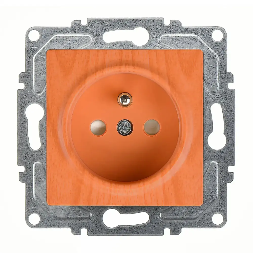 Visage Çocuk Korumalı UPS Priz, Meşe (Mekanizma + Tuş/Kapak) 