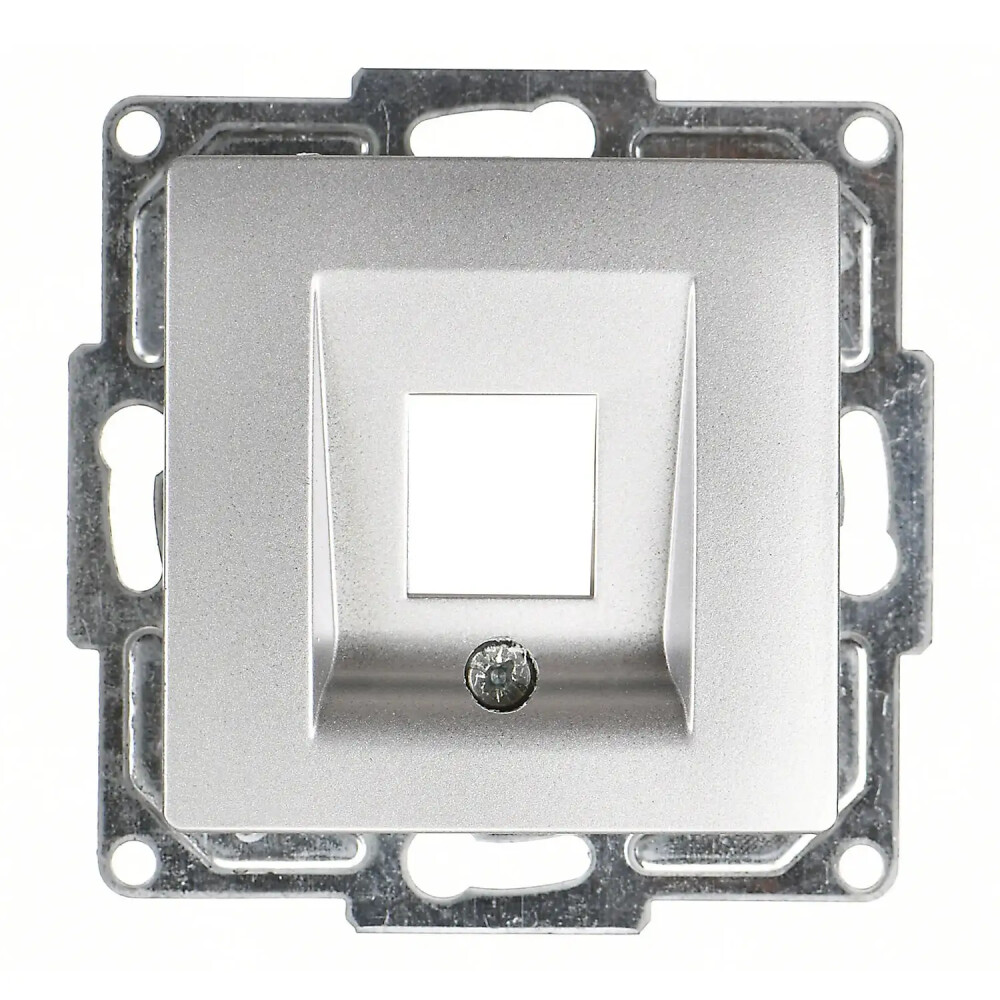 Visage Data Prizi (Jaksız), Gümüş (Mekanizma + Tuş/Kapak) - Günsan Elektrik