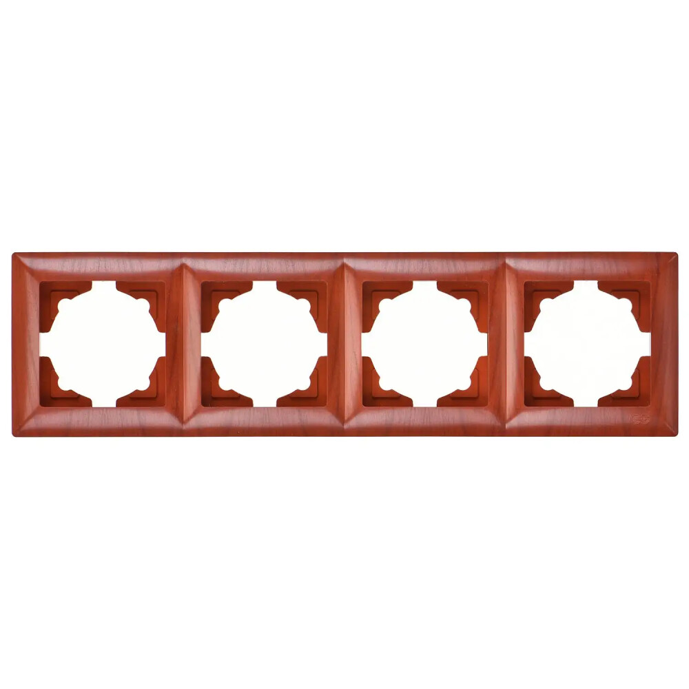 Visage Dörtlü Çerçeve, Kiraz - Günsan Elektrik