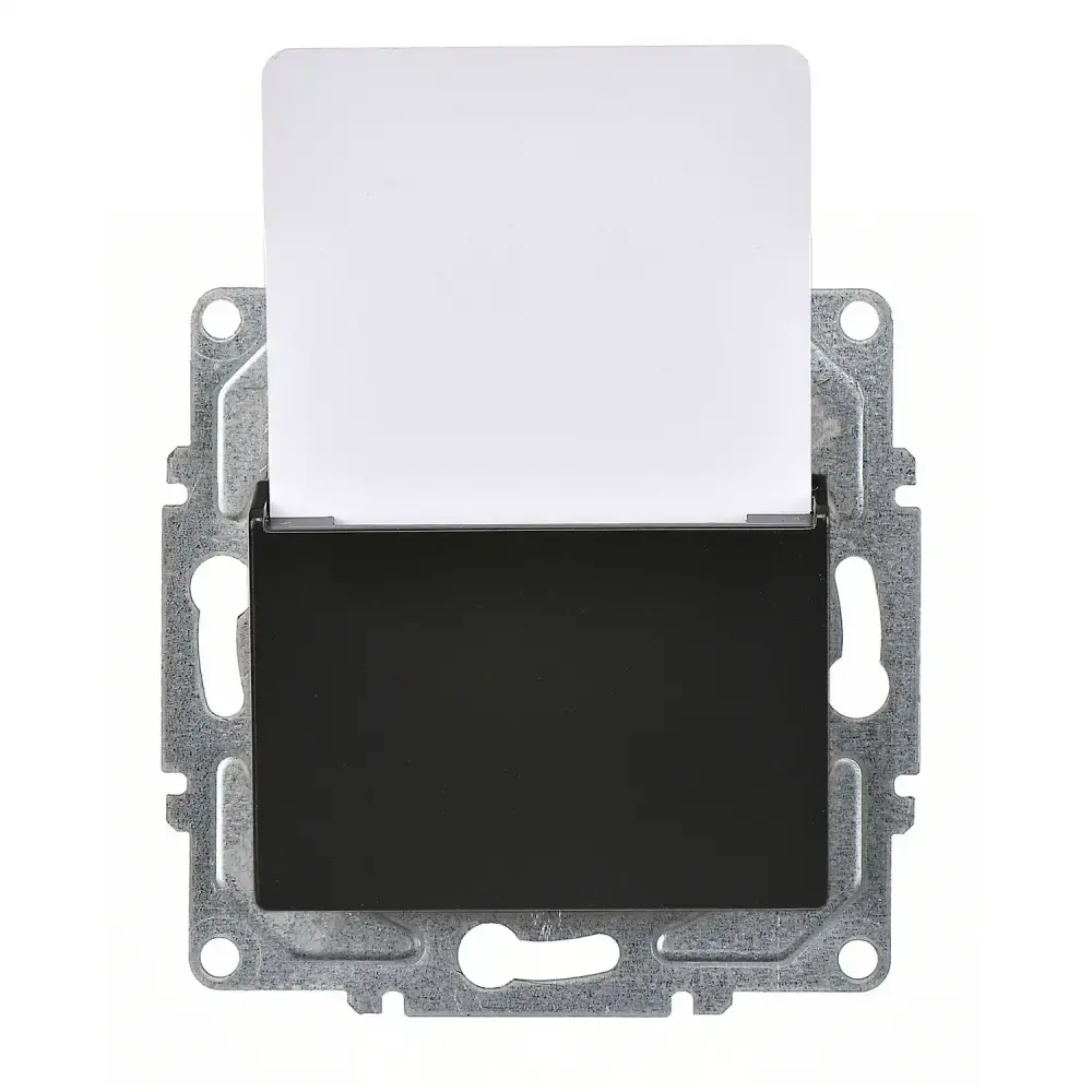 Visage Energy Saver (RF), Metalik Siyah (Mekanizma + Tuş/Kapak) 