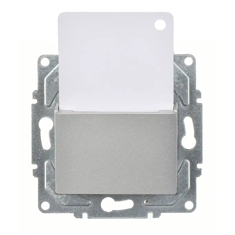 Visage Energy Saver Standart, Gümüş (Mekanizma + Tuş/Kapak) - Günsan Elektrik