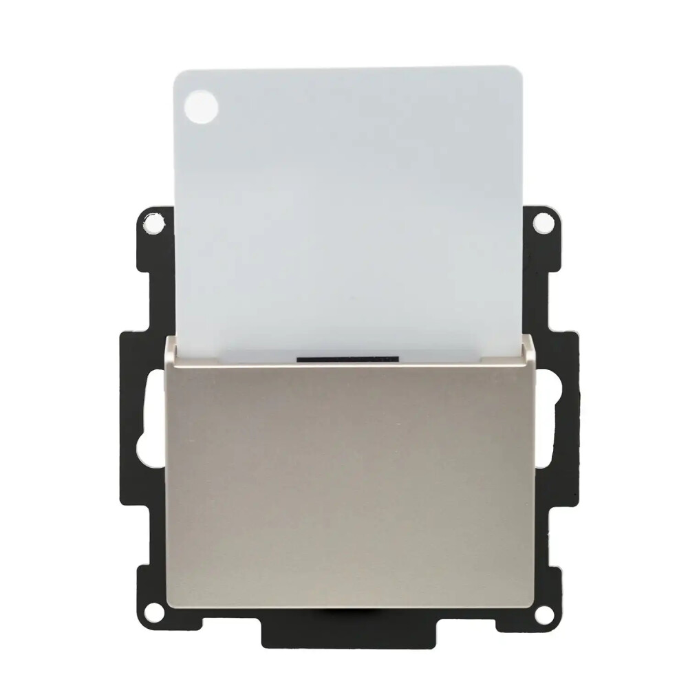 Visage Energy Saver Standart, Metalik Bej (Mekanizma + Tuş/Kapak) - Günsan Elektrik