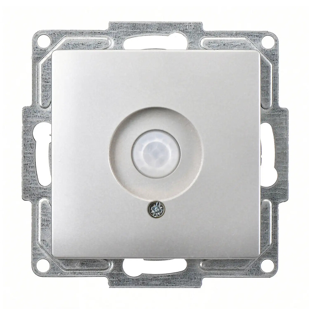 Visage Hareket Sensörü, Gümüş (Mekanizma + Tuş/Kapak) - Günsan Elektrik