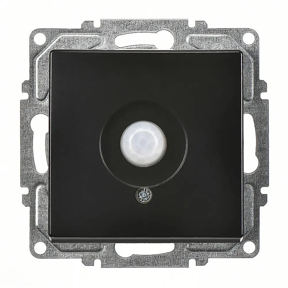 Visage Hareket Sensörü, Metalik Siyah (Mekanizma + Tuş/Kapak) - Günsan