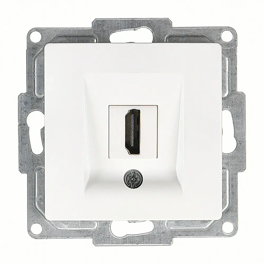 Visage HDMI Prizi, Beyaz (Mekanizma + Tuş/Kapak) - 1