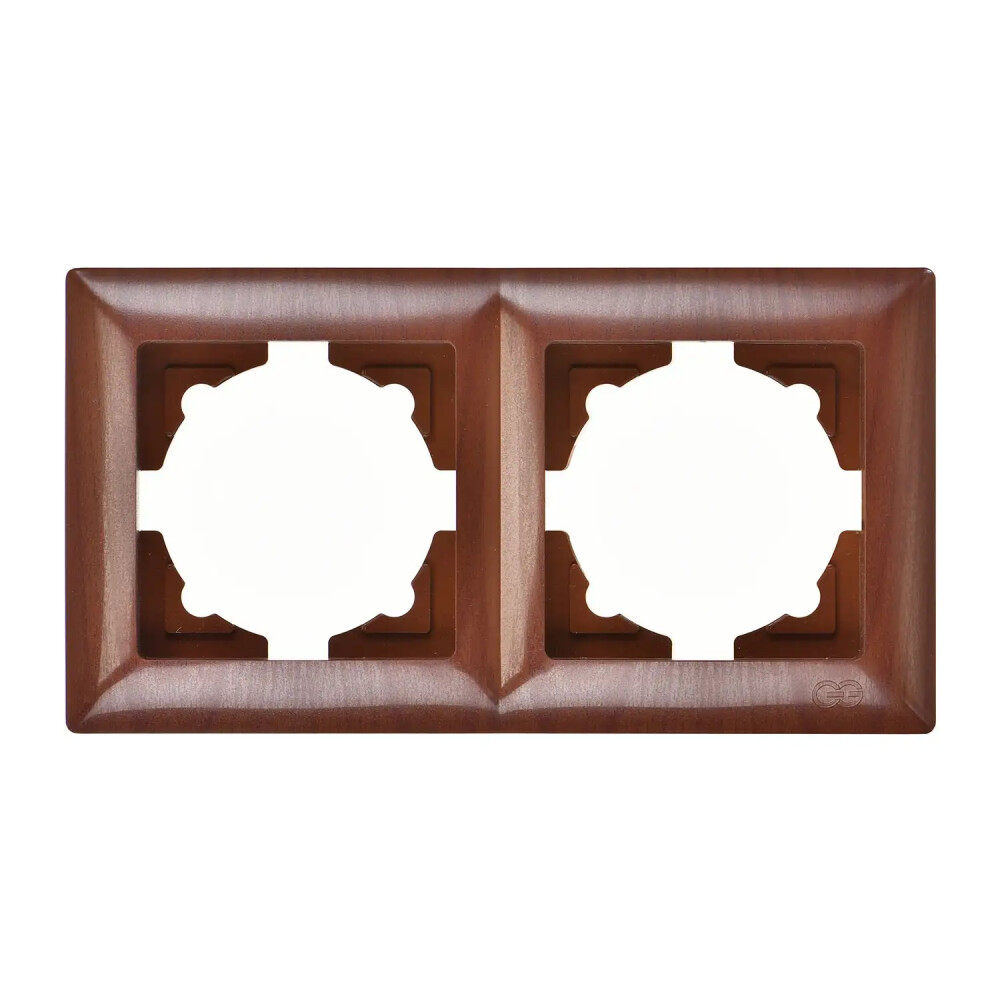 Visage İkili Çerçeve, Ceviz - Günsan Elektrik