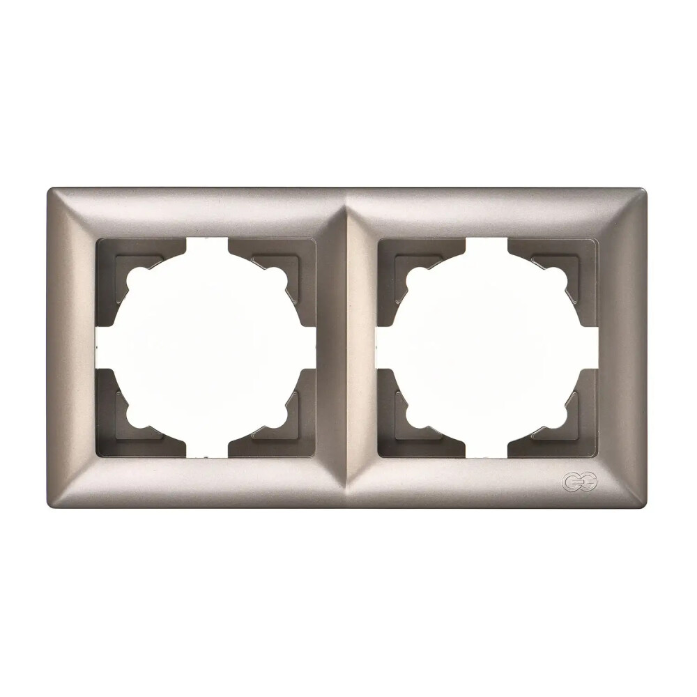 Visage İkili Çerçeve, Mocha - Günsan Elektrik