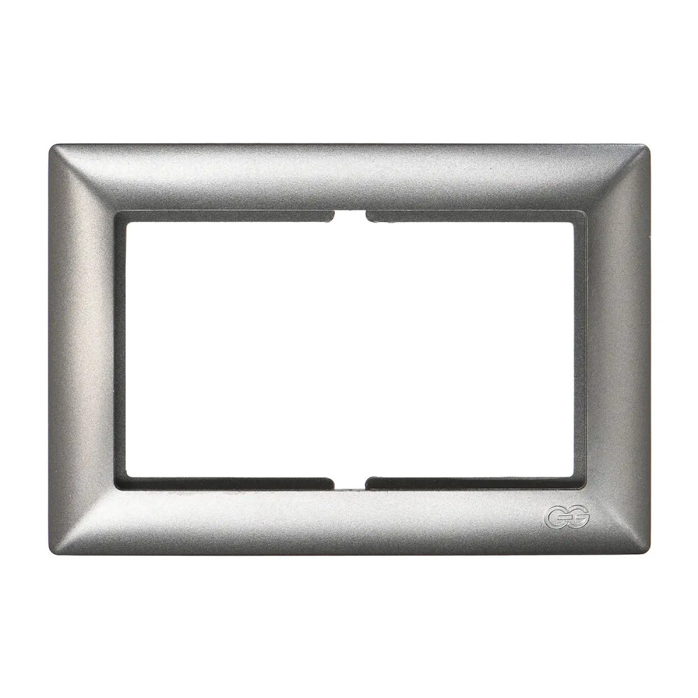 Visage İkili Priz Çerçeve, Füme - Günsan Elektrik