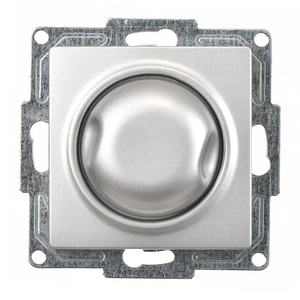 Visage Işıklı Dimmer 1000VA, Gümüş (Mekanizma + Tuş/Kapak) 