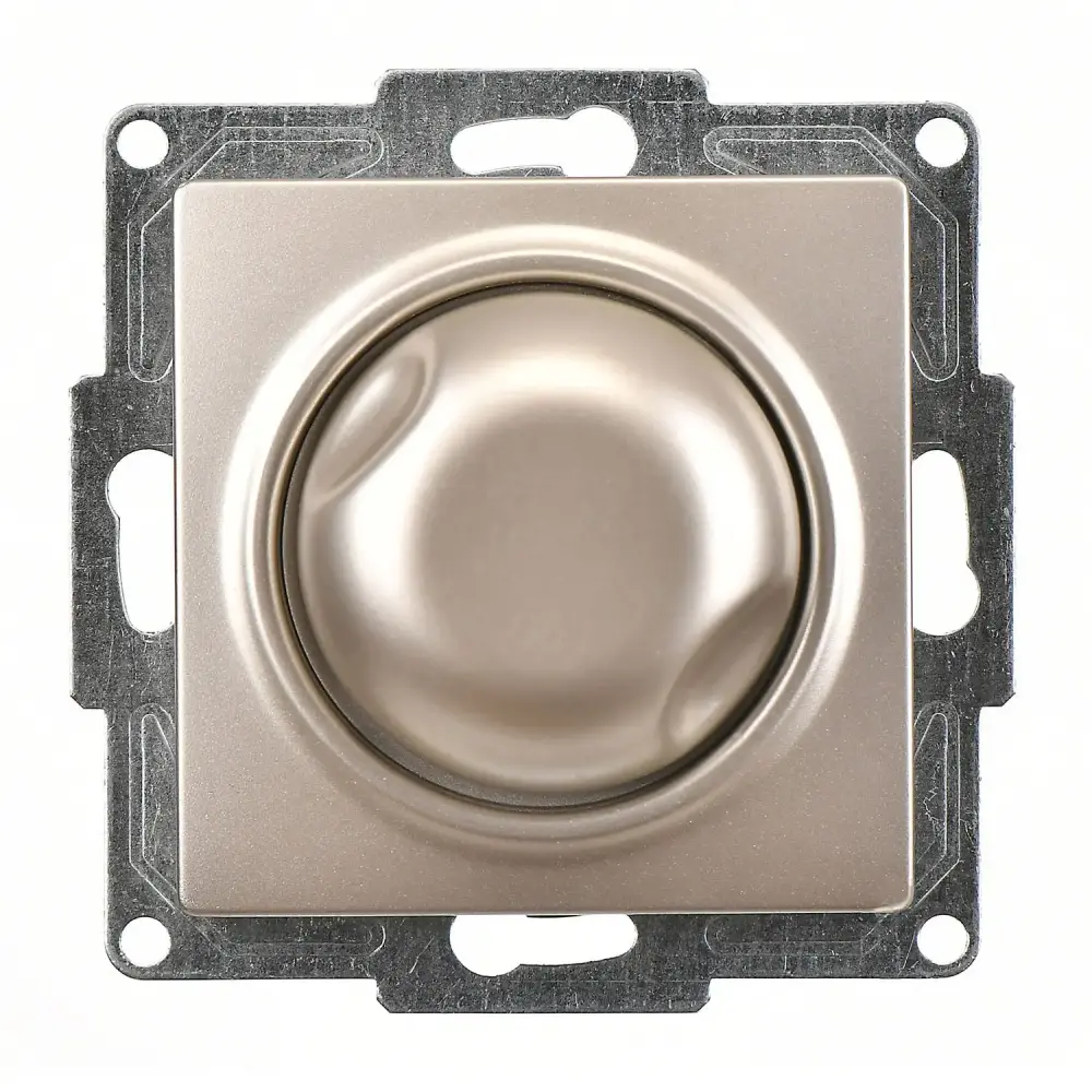 Visage Işıklı Dimmer 1000VA, Metalik Bej (Mekanizma + Tuş/Kapak) - 1