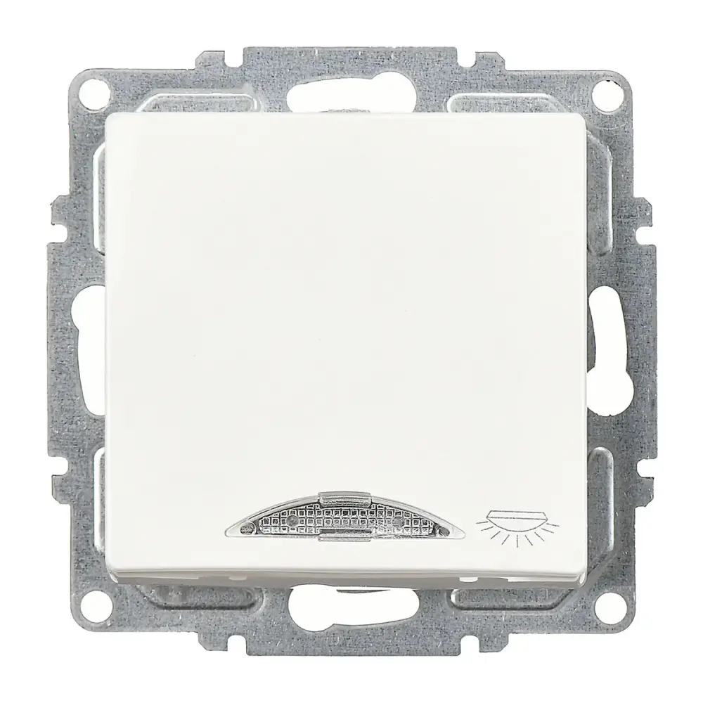 Visage Işıklı Liht (klipsli), Beyaz (Mekanizma + Tuş/Kapak) 