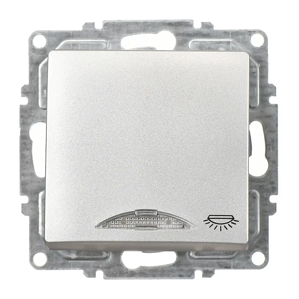 Visage Işıklı Liht (klipsli), Gümüş (Mekanizma + Tuş/Kapak) 