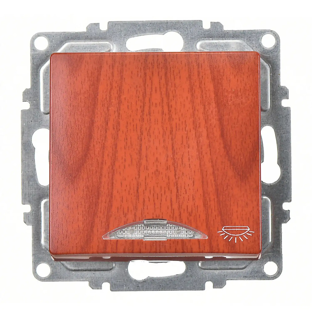 Visage Işıklı Liht (klipsli), Kiraz (Mekanizma + Tuş/Kapak) - Günsan Elektrik