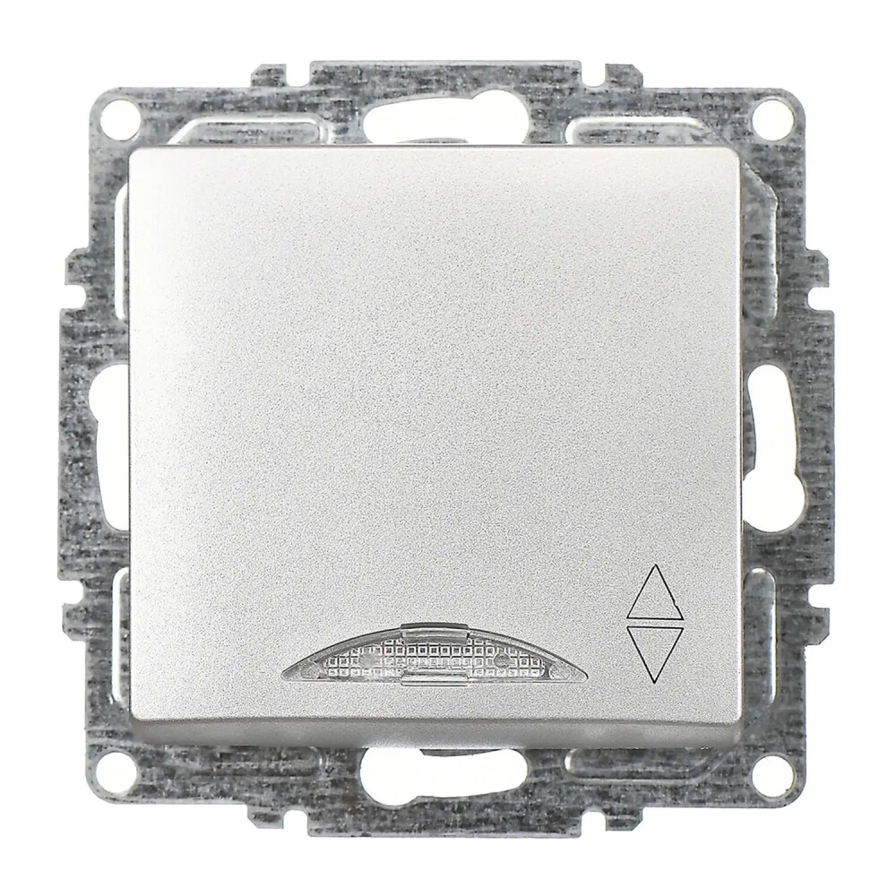 Visage Işıklı Vavien, Gümüş (Mekanizma + Tuş/Kapak) - Günsan Elektrik