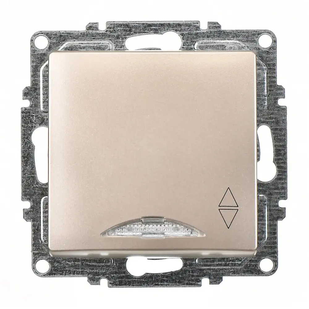 Visage Işıklı Vavien (klipsli), Metalik Bej (Mekanizma + Tuş/Kapak) - 1