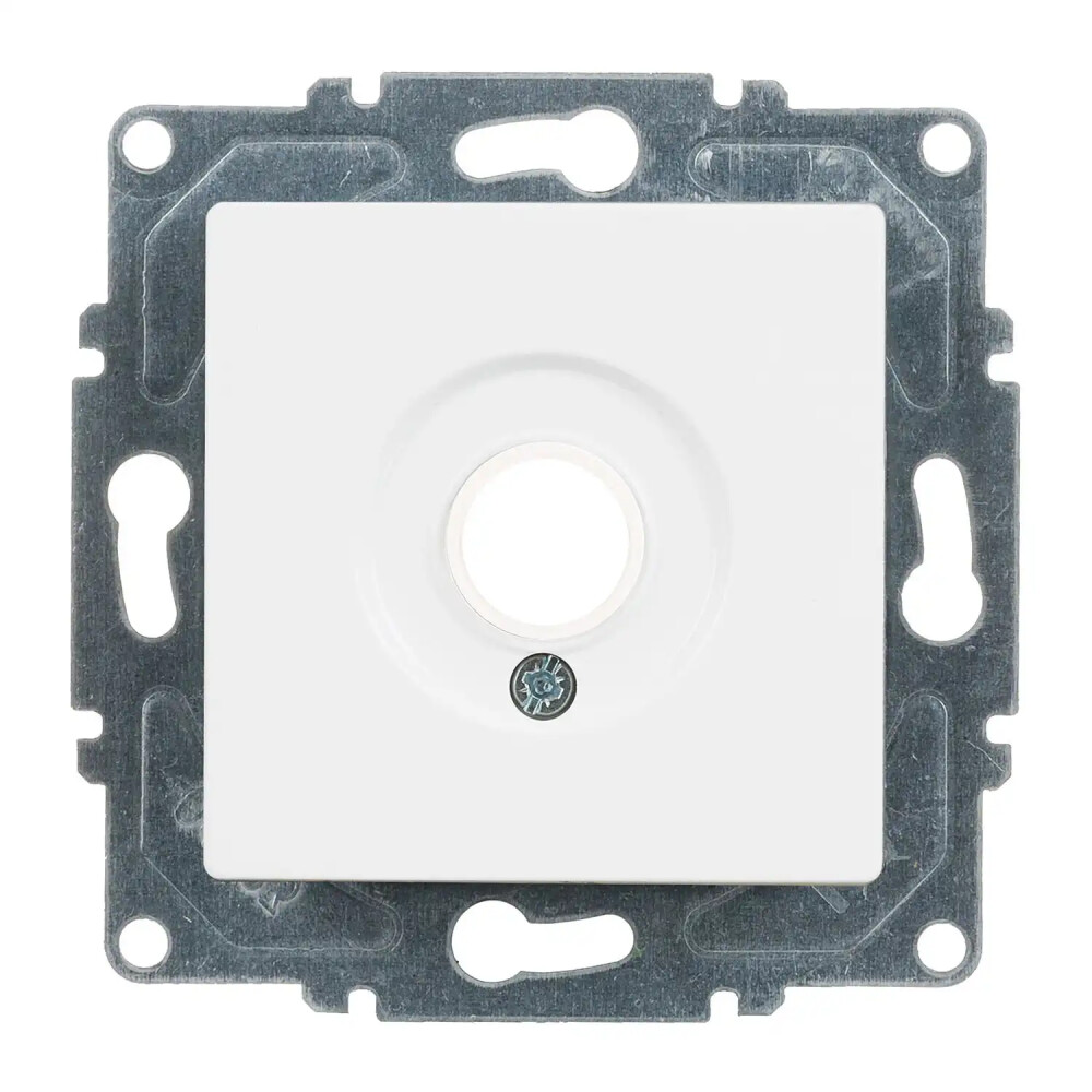 Visage Kablo Çıkışı, Beyaz (Mekanizma + Tuş/Kapak) - Günsan Elektrik