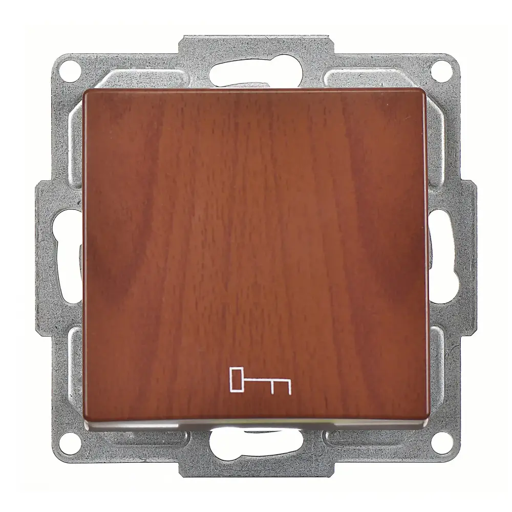 Visage Kapı Otomatiği (klipsli), Ceviz (Mekanizma + Tuş/Kapak) 