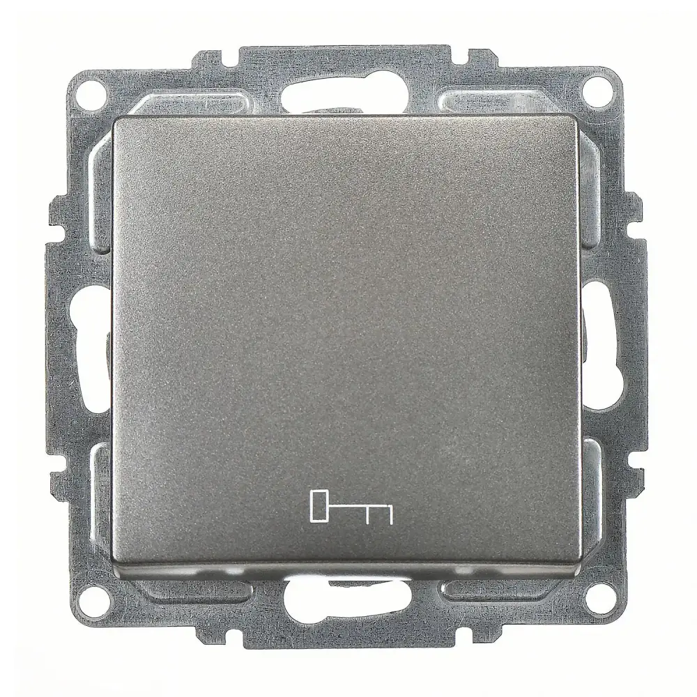 Visage Kapı Otomatiği (klipsli), Füme (Mekanizma + Tuş/Kapak) 