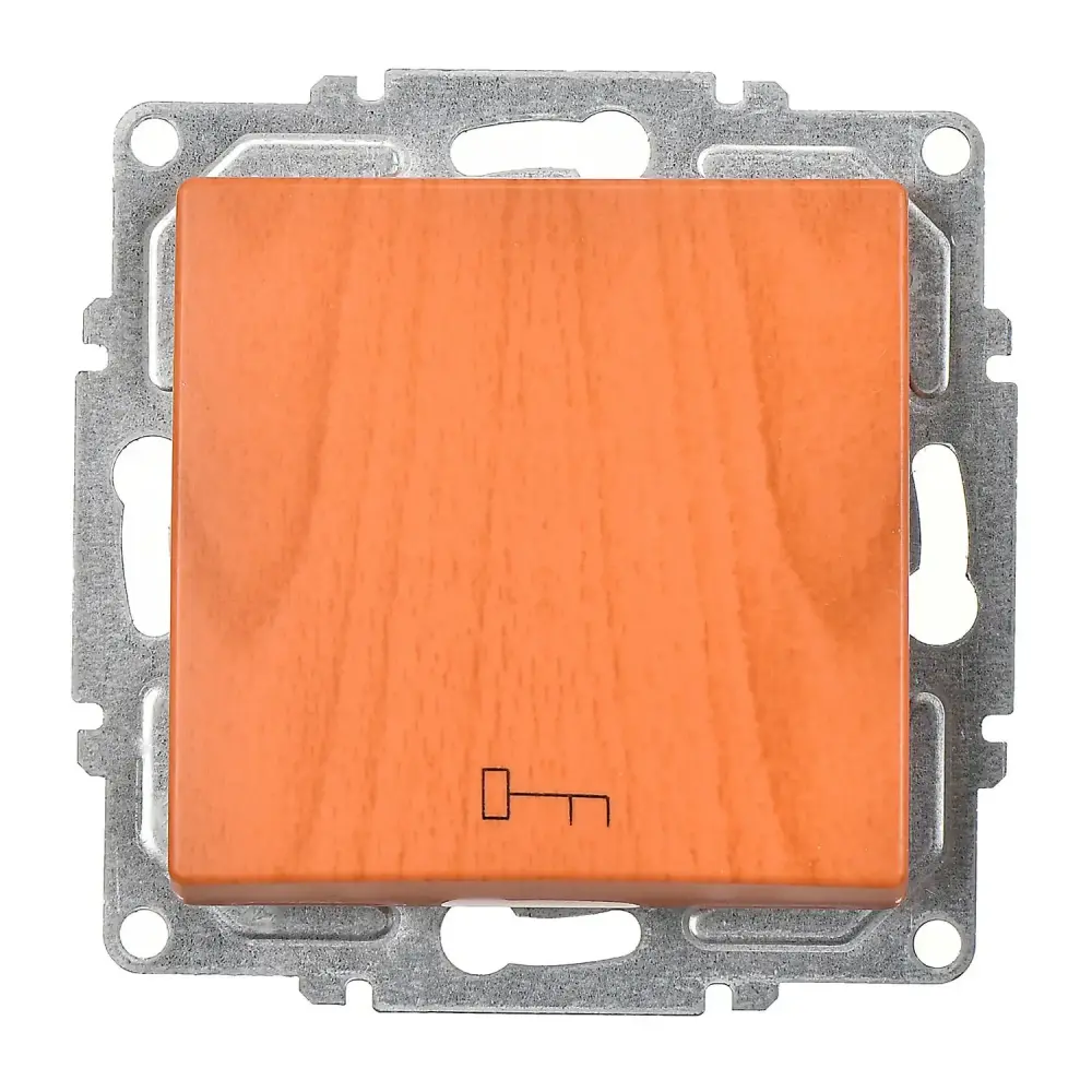 Visage Kapı Otomatiği (klipsli), Meşe (Mekanizma + Tuş/Kapak) - 1