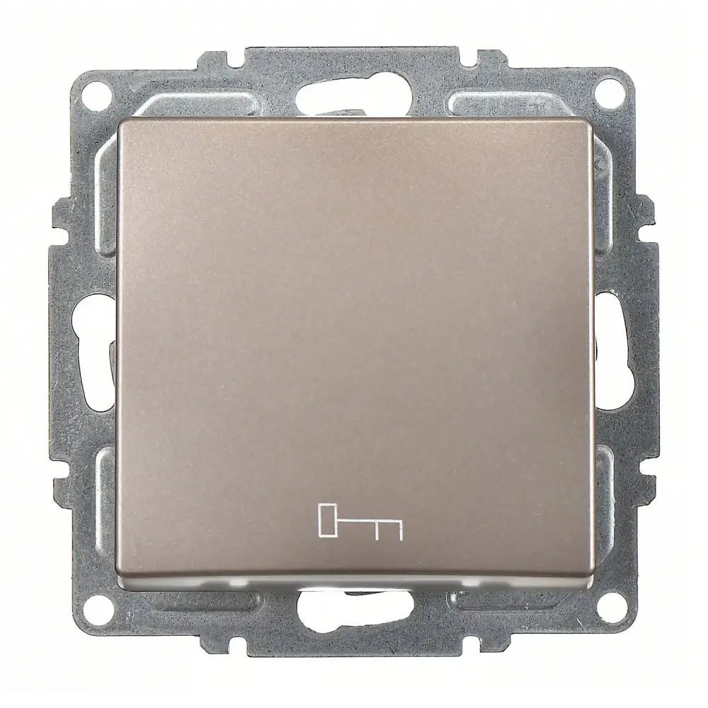 Visage Kapı Otomatiği (klipsli), Mocha (Mekanizma + Tuş/Kapak) 