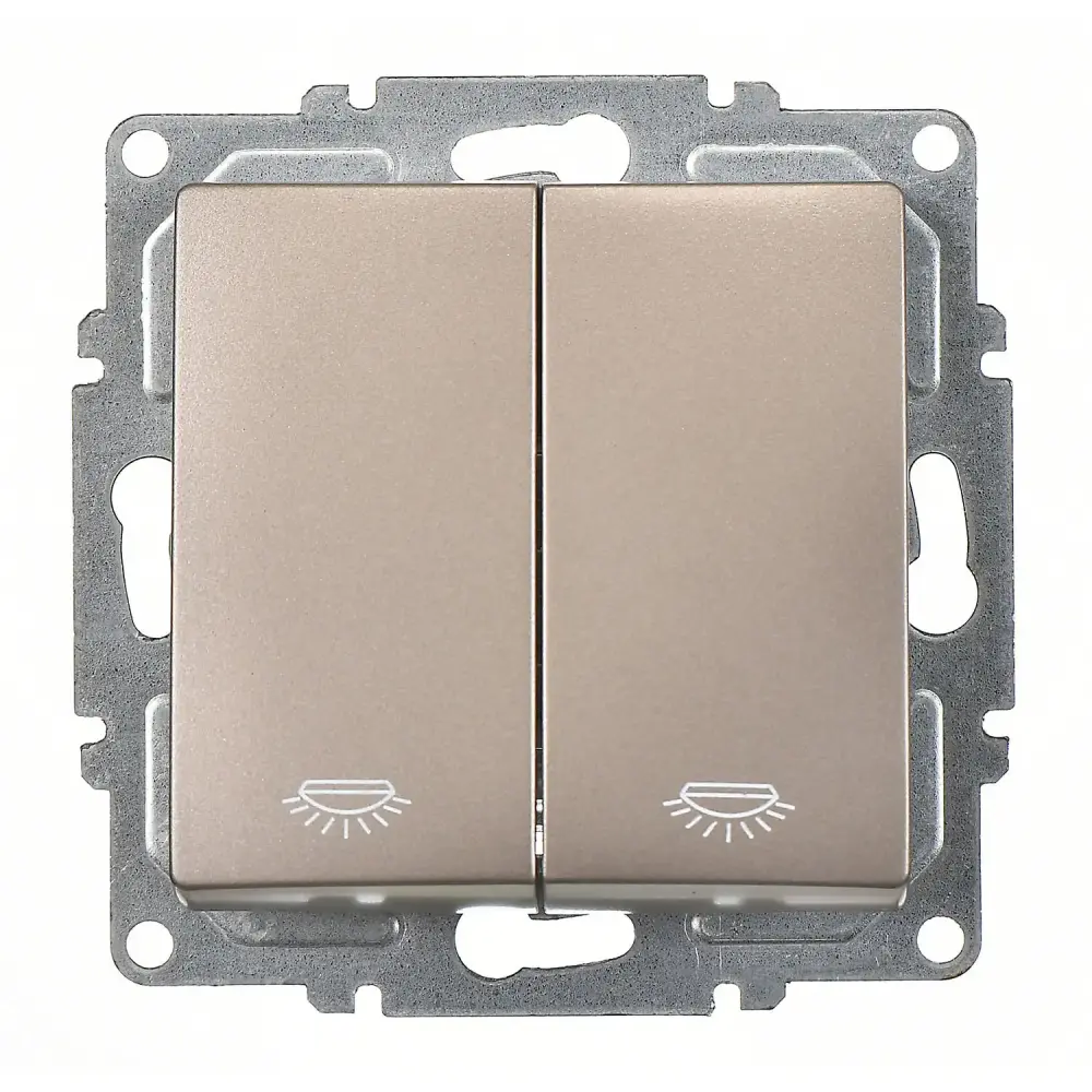 Visage Komütatör Liht, Mocha (Mekanizma + Tuş/Kapak) - 1