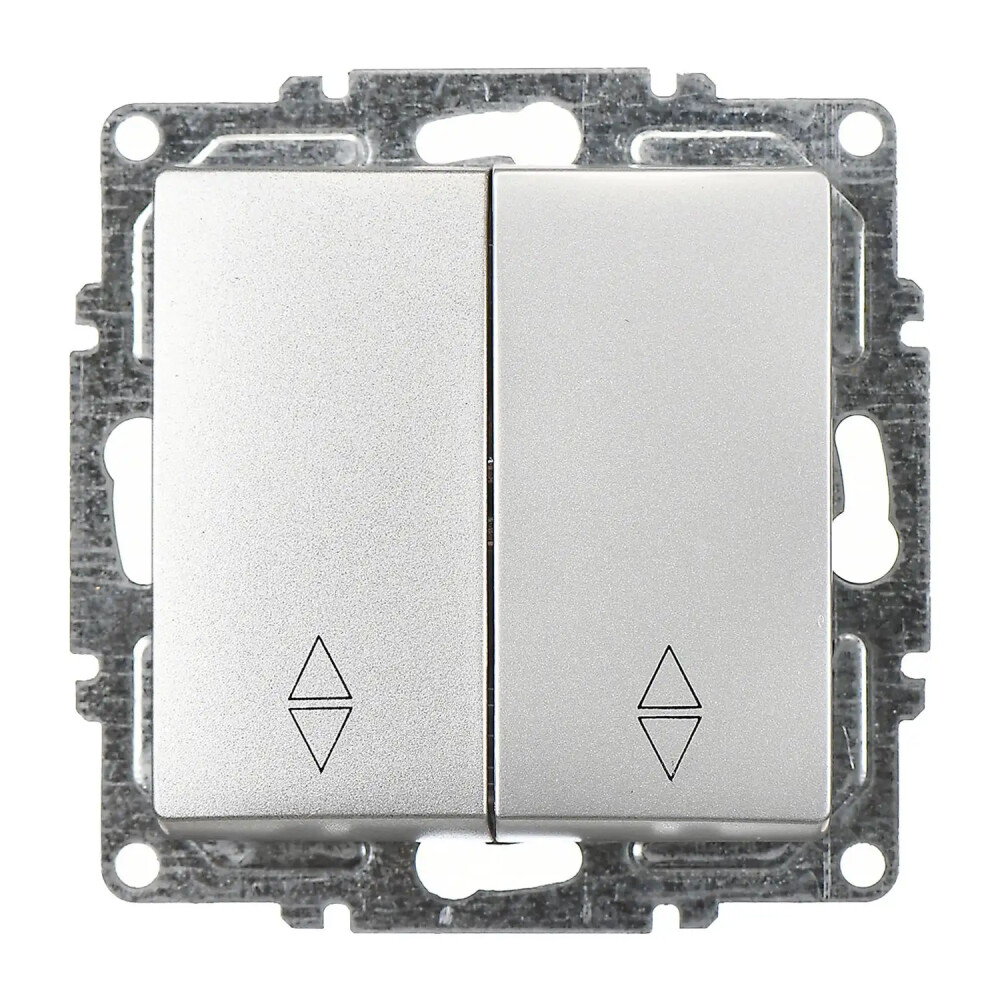 Visage Komütatör Vavien, Gümüş (Mekanizma + Tuş/Kapak) - Günsan Elektrik