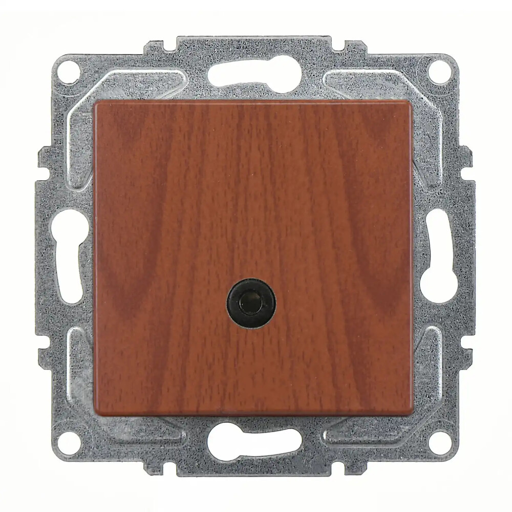 Visage Kulaklık Jakı, Ceviz (Mekanizma + Tuş/Kapak) - Günsan Elektrik