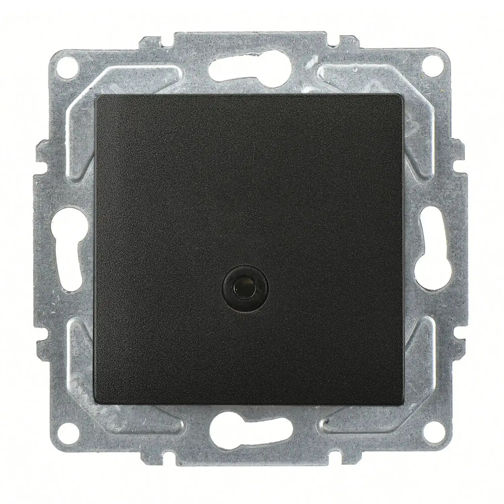 Visage Kulaklık Jakı, Metalik Siyah (Mekanizma + Tuş/Kapak) - Günsan Elektrik