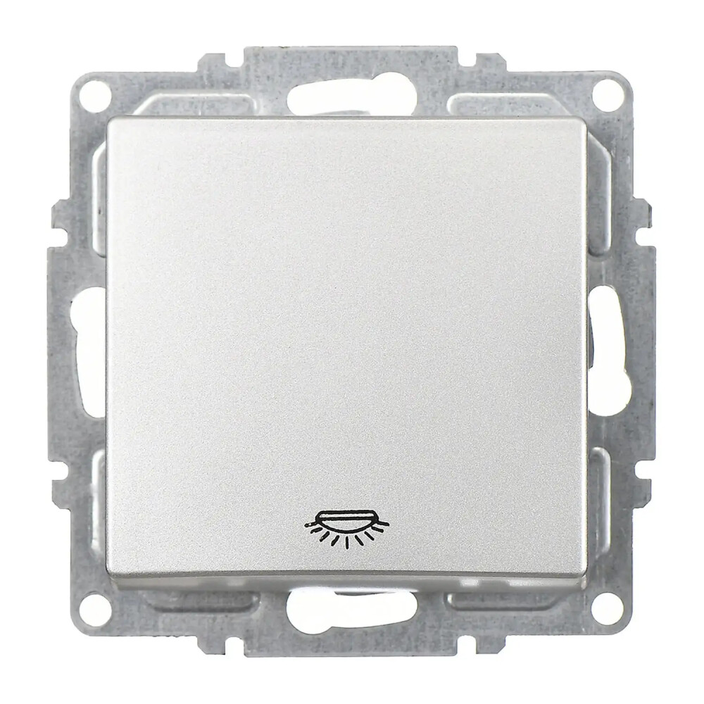 Visage Liht, Gümüş (Mekanizma + Tuş/Kapak) - Günsan Elektrik