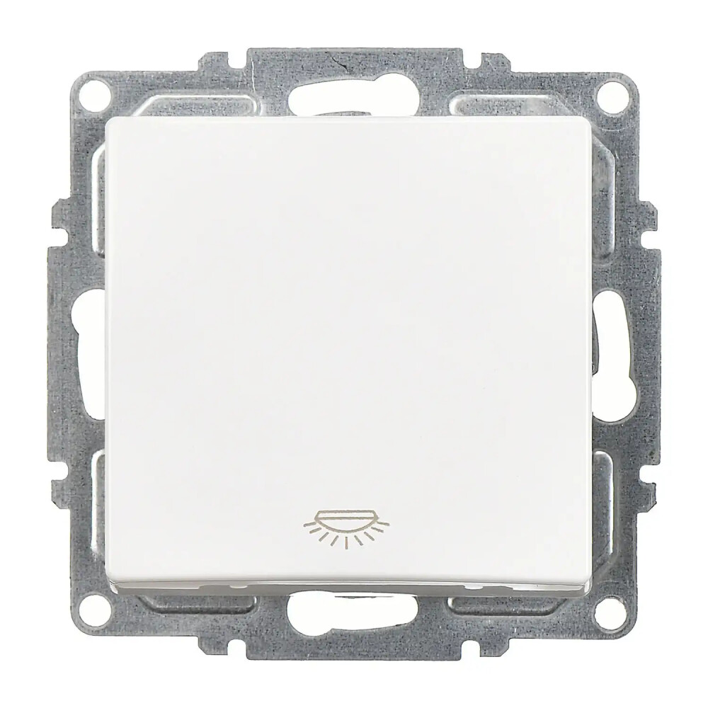 Visage Liht (klipsli), Beyaz (Mekanizma + Tuş/Kapak) - Günsan Elektrik