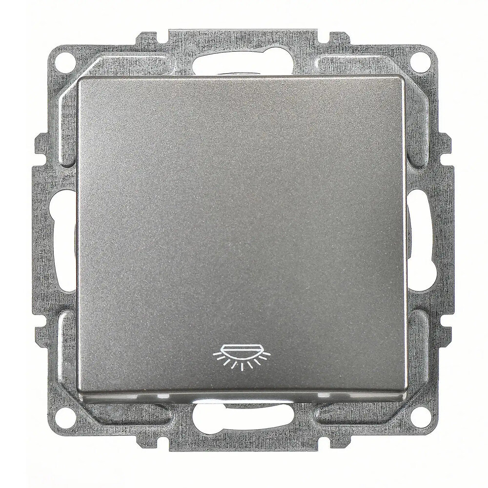 Visage Liht (klipsli), Füme (Mekanizma + Tuş/Kapak) - Günsan Elektrik