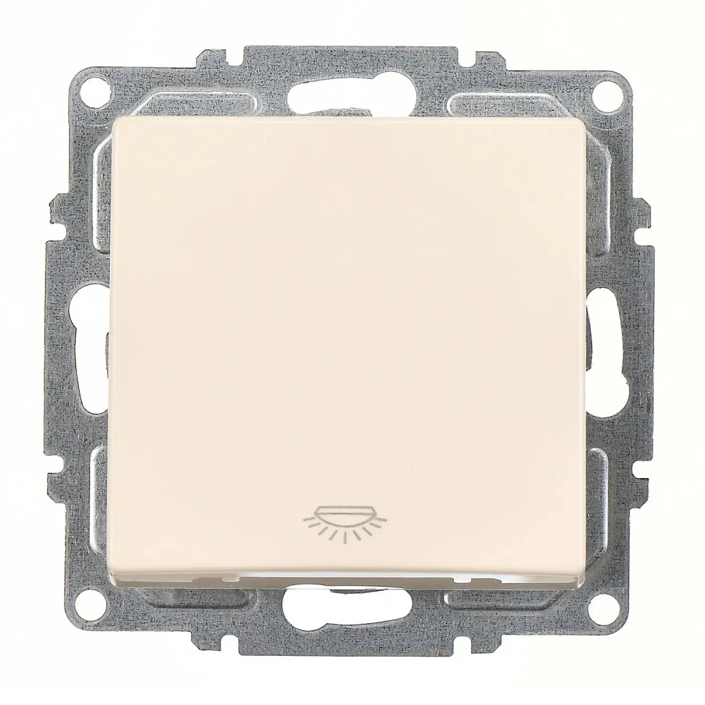 Visage Liht, Krem (Mekanizma + Tuş/Kapak) - Günsan Elektrik