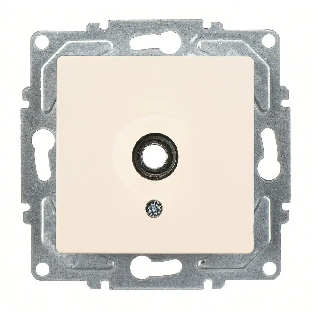 Visage Mikrofon Prizi, Krem (Mekanizma + Tuş/Kapak) 