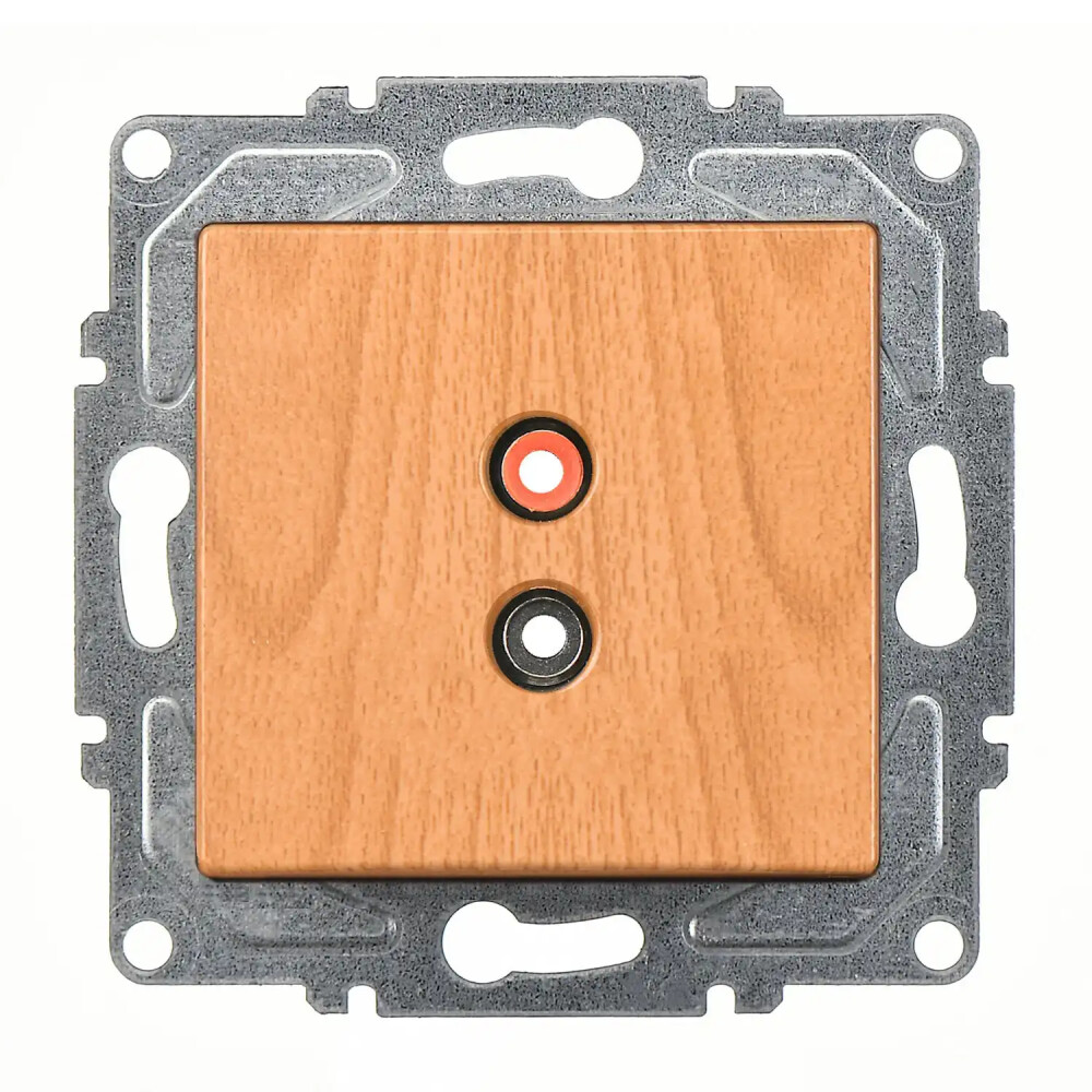 Visage Müzik Yayın Prizi, Akçaağaç (Mekanizma + Tuş/Kapak) - Günsan Elektrik