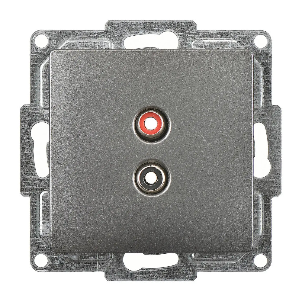 Visage Müzik Yayın Prizi, Füme (Mekanizma + Tuş/Kapak) - Günsan Elektrik