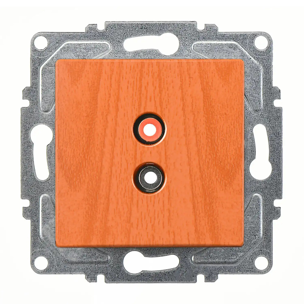 Visage Müzik Yayın Prizi, Meşe (Mekanizma + Tuş/Kapak) - Günsan Elektrik