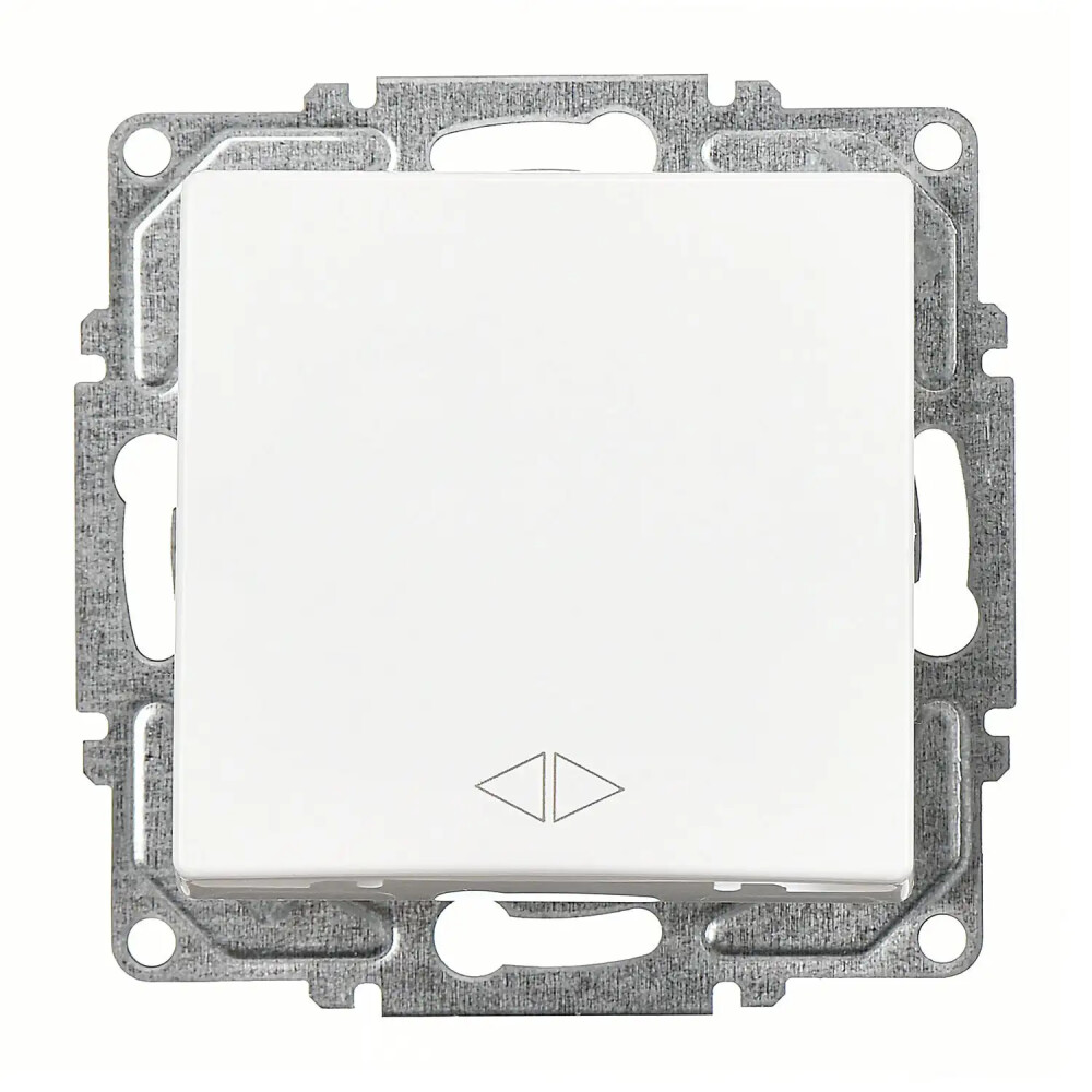 Visage Permütatör (Ara Vavien), Beyaz (Mekanizma + Tuş/Kapak) - Günsan Elektrik